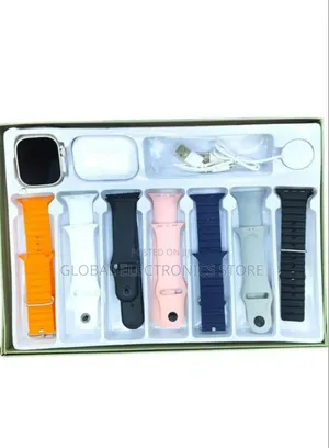 Smart Watch 10 In 1 49mm Touch Durable Rechargeable Watch + Earphones