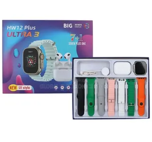 Hw12 Plus Smartwatch 1.75" – With Free Airpods (7+1 Combo)