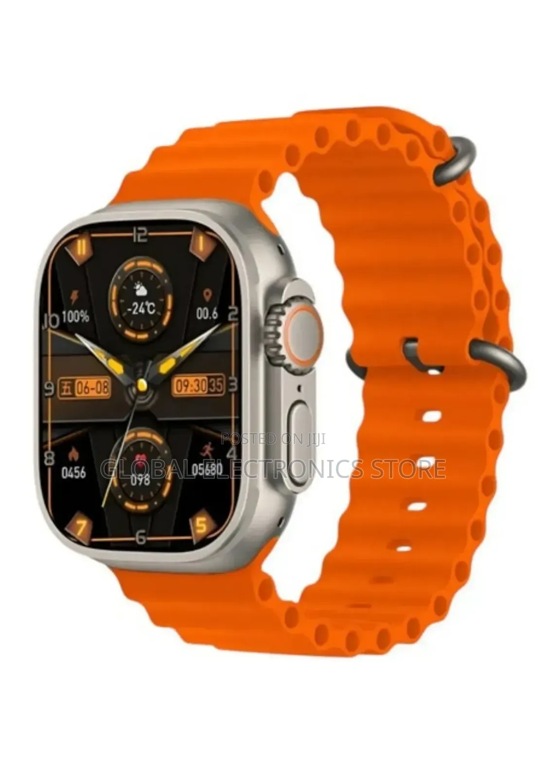 Hw Smart Watch With Tws Bluetooth Health Fitness Tracker Sport Watch