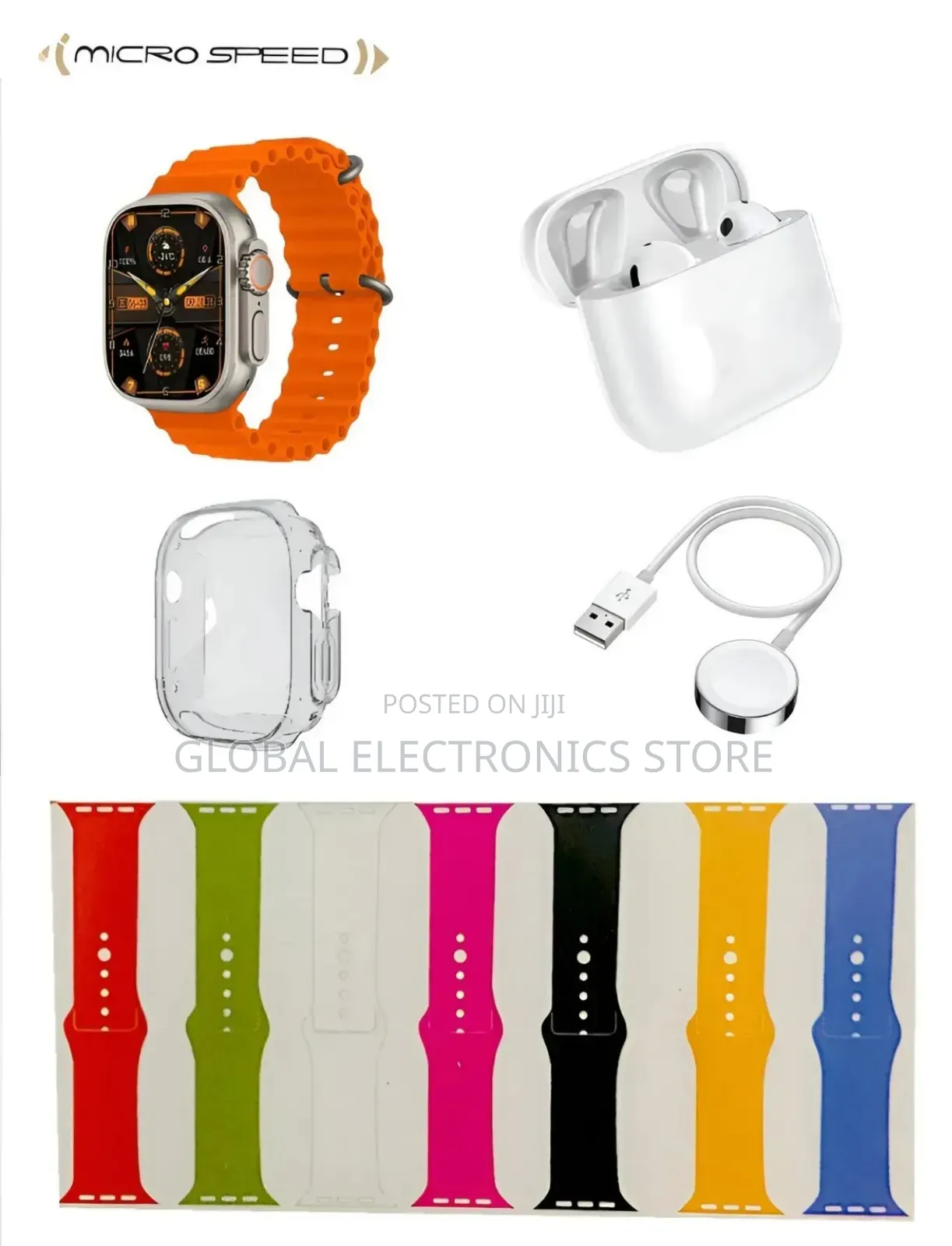 Hw Smart Watch With Tws Bluetooth Health Fitness Tracker Sport Watch