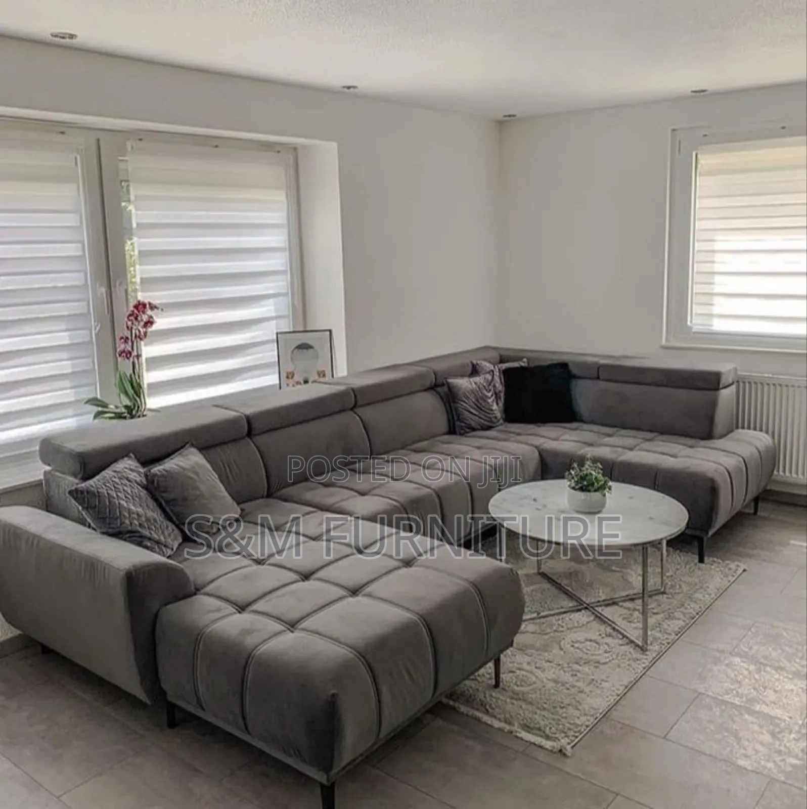 Order L Shape Sofa to Fit Modern Lifestyle. ሶፋ