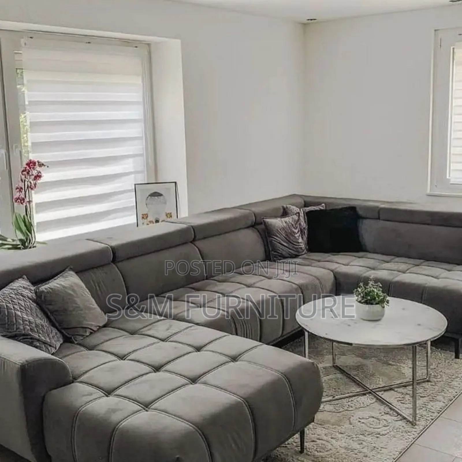 Order L Shape Sofa to Fit Modern Lifestyle. ሶፋ