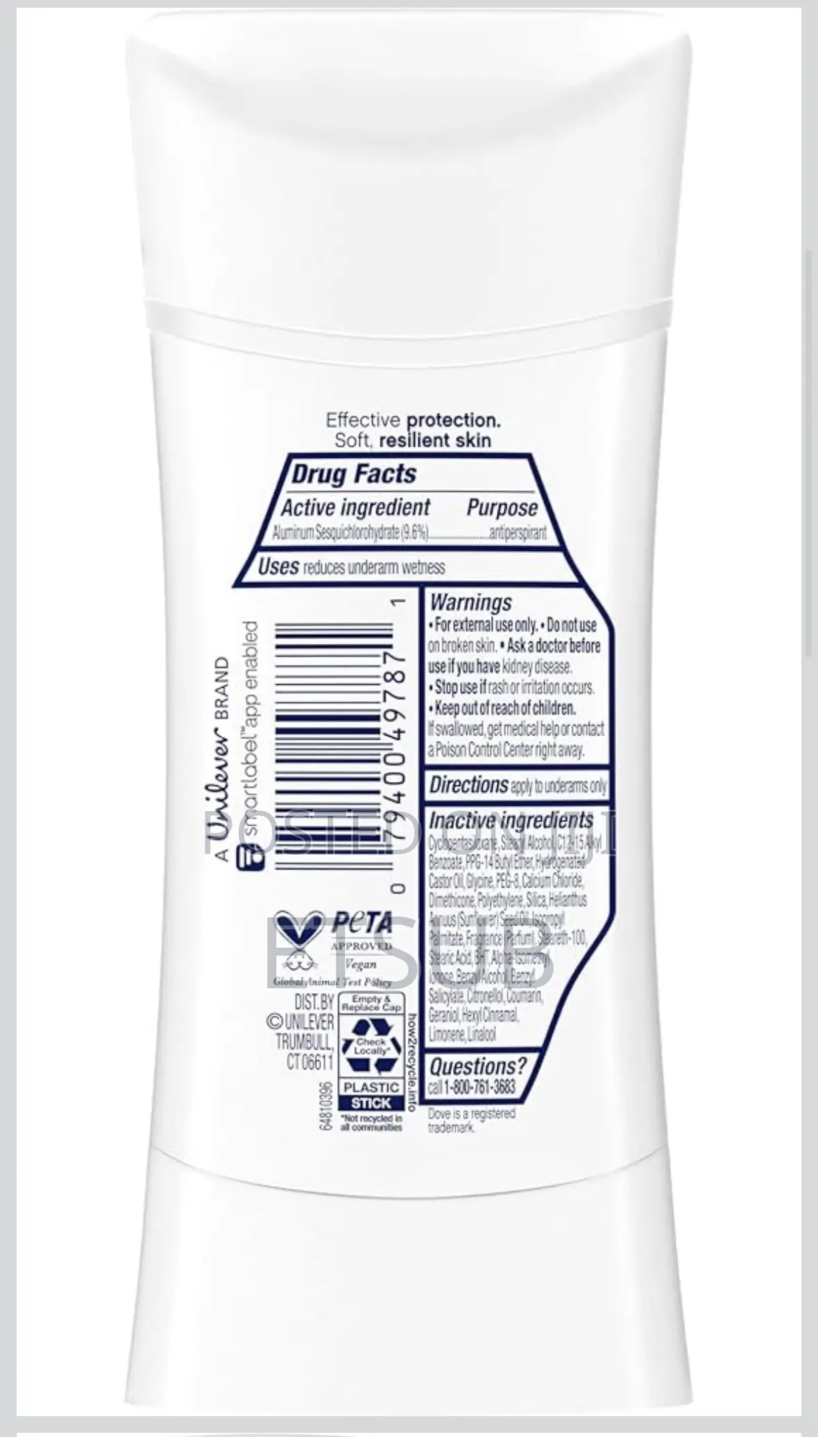 Dove Advanced Care Invisible+ Original • Made in Usa