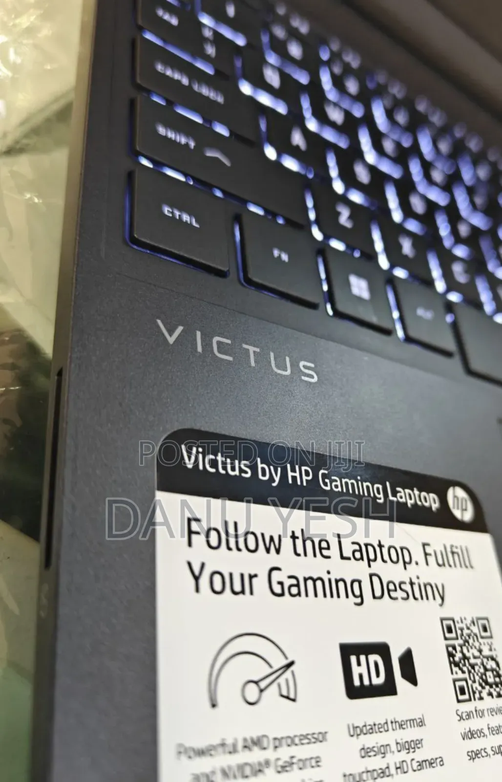 New Laptop HP Victus 15 16GB AMD Ryzen 5 SSD 512GB