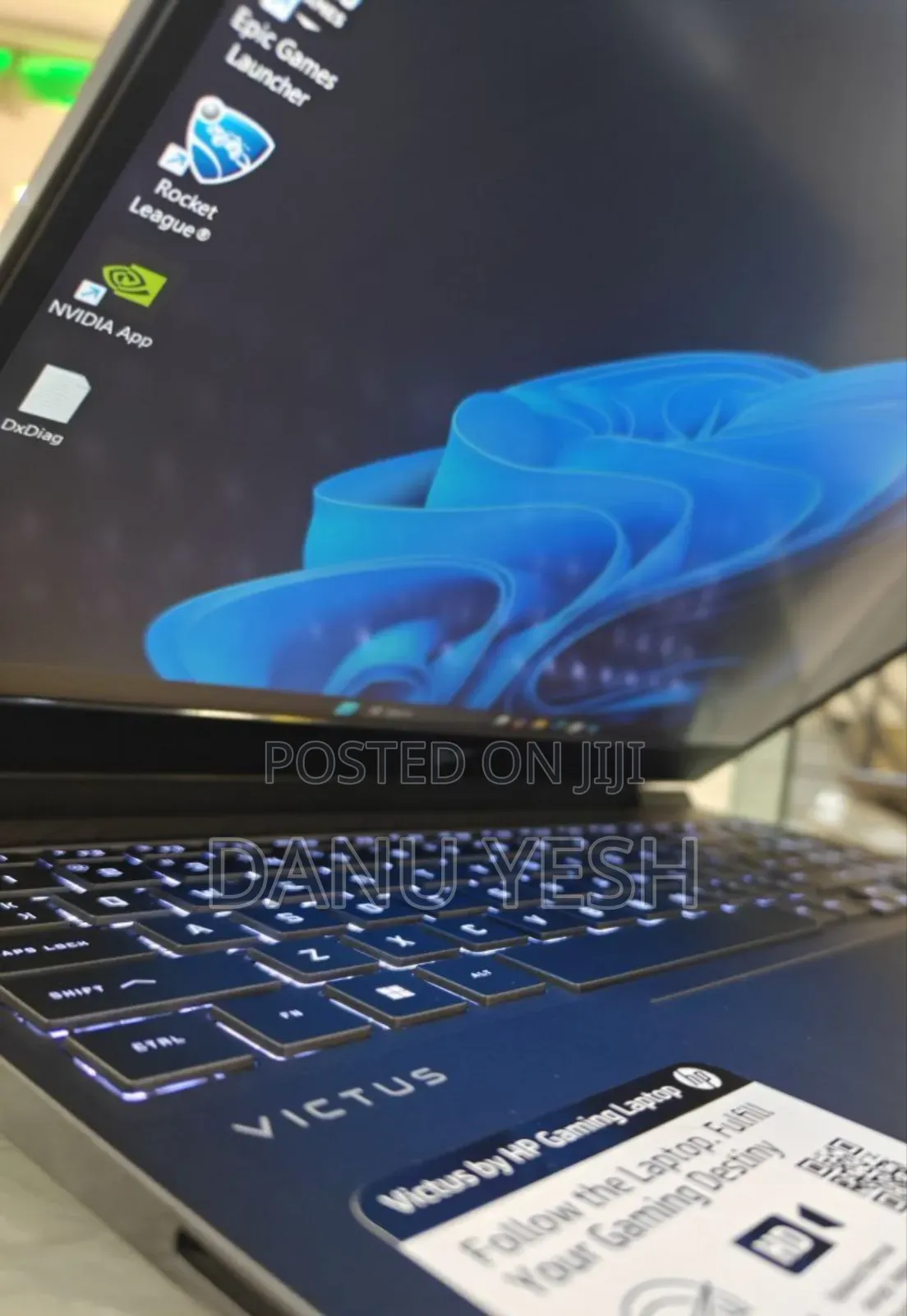 New Laptop HP Victus 15 16GB AMD Ryzen 5 SSD 512GB