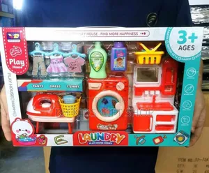 Laundery Play House Toys Set