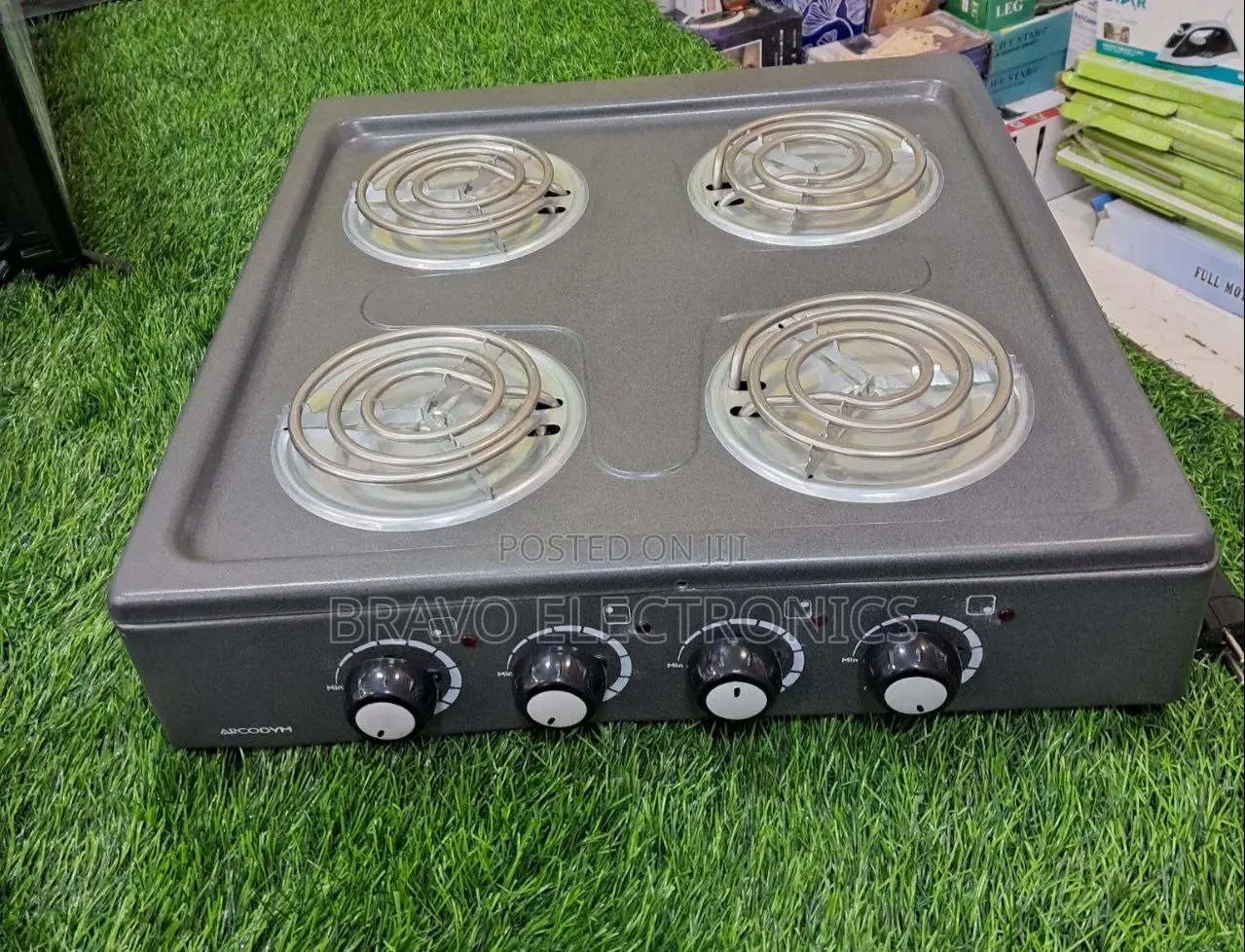 Four Electric Stove – Powerful Perfect for Family Cooking!