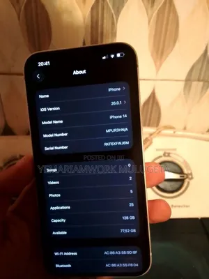 Apple iPhone 14 128 GB White