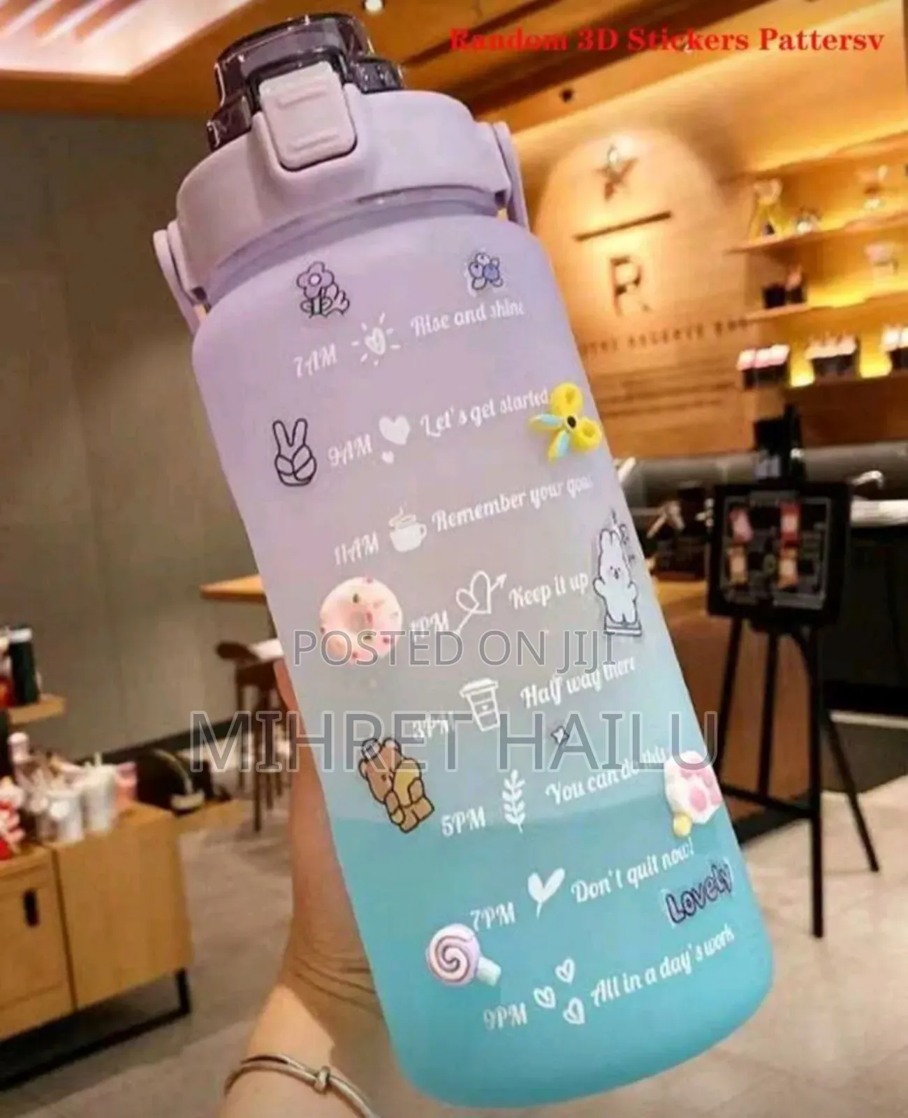 Large Capacity Sports Fitness Portable Straw Cup, Suitable for Outd