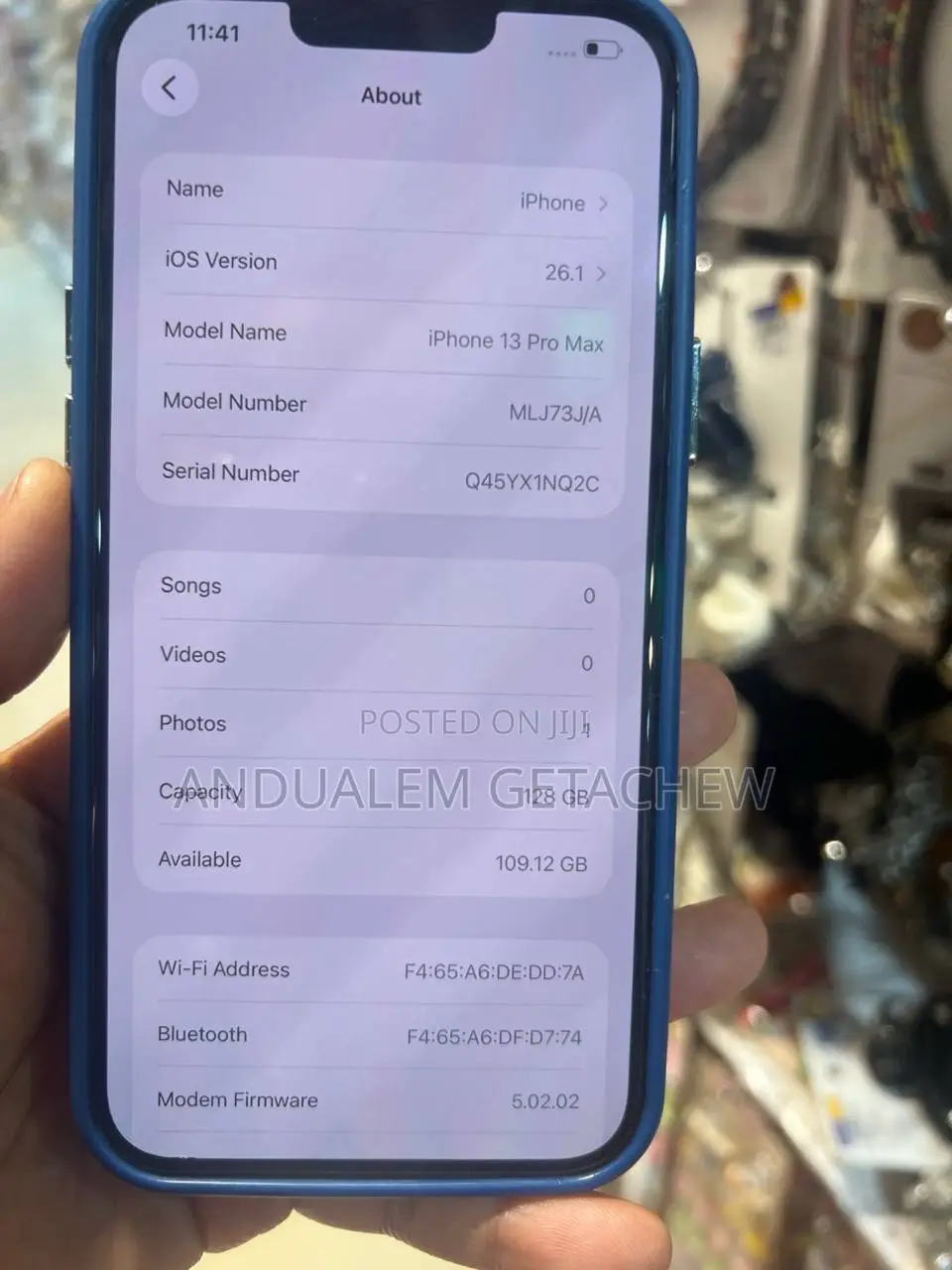 Apple iPhone 13 Pro Max 128 GB Blue