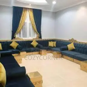 Arabian Majlis Crafted to Flourish Your Living Room. አረቢያን መጅሊስ