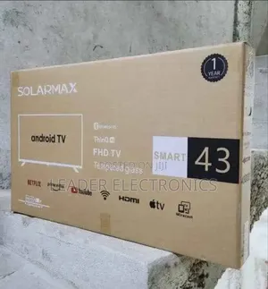 Solarmax 43'' Smart Android Tv – Smart Entertainment Made Easy!
