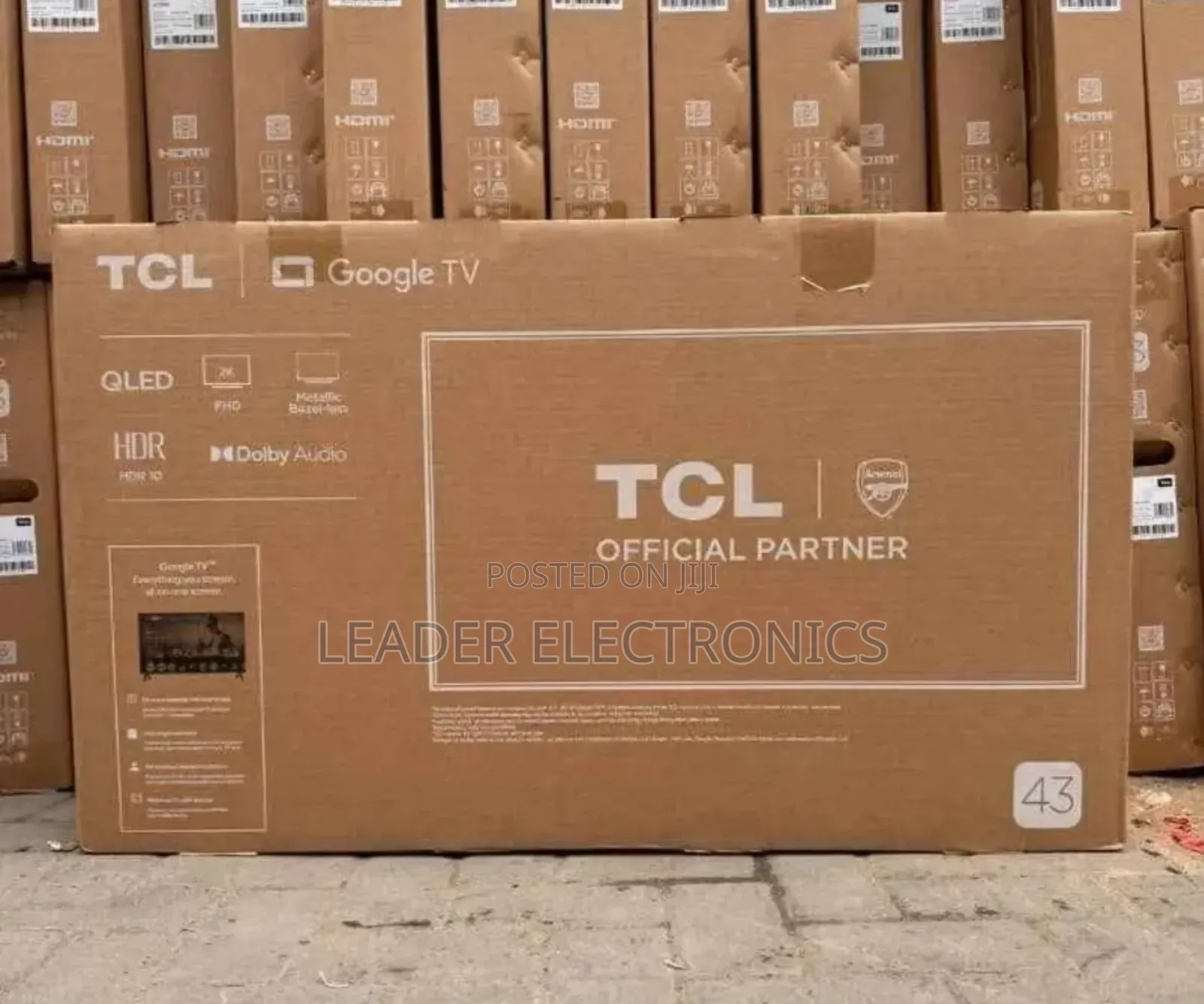 TCL 43'' Smart Frameless Tv – Sleek Design, Smart Performance!