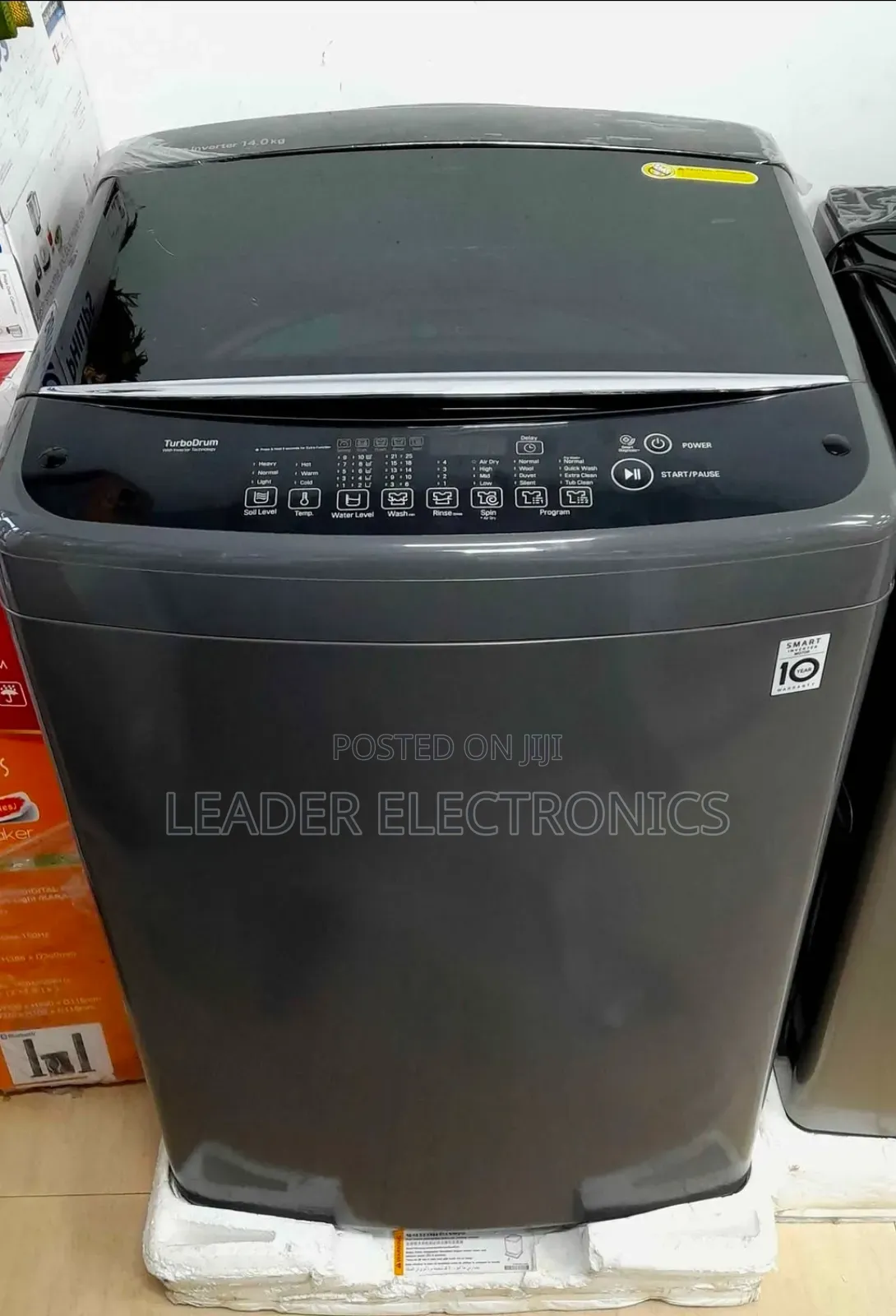 Lg 14kg Top Load Automatic Washing Machine – Powerful Cleaning
