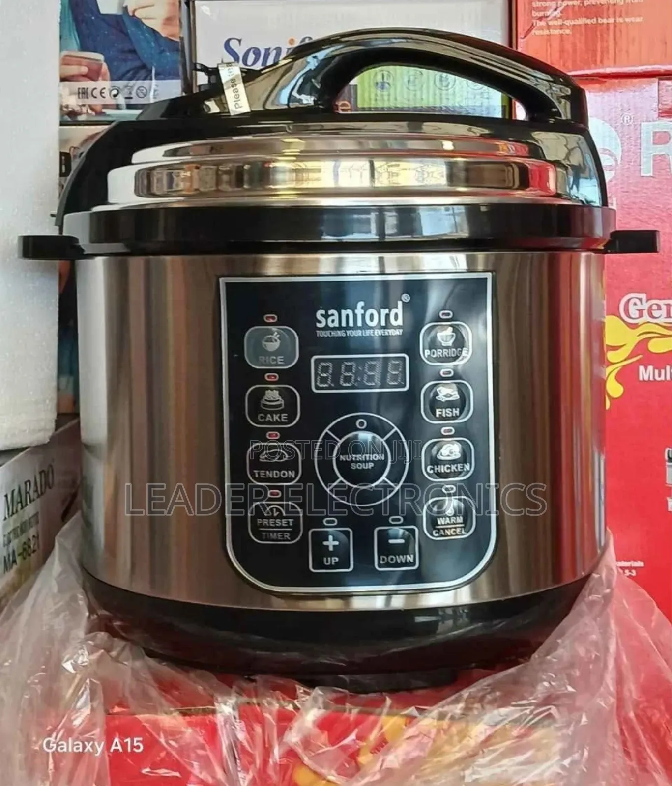 Sanford Digital Pressure Cooker – Smart Cooking, Fast Effortless!