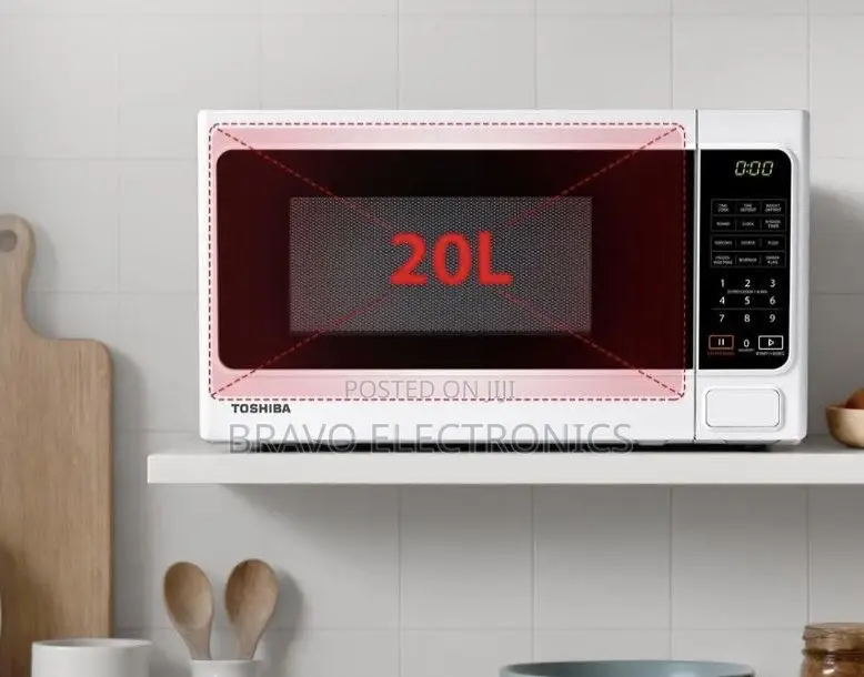 Toshiba Microwave Oven 20l – Fast Heating, Compact Reliable!