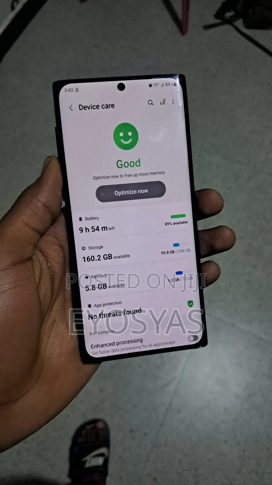 Samsung Galaxy Note 10 5G 256 GB Silver