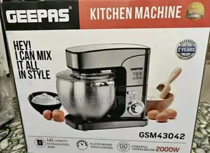 Geepas Stand Mixer 12l – 2000w Powerful Motor | Mix Like a Pro!