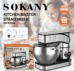 Sokany Stand Mixer 12l – 2000w Powerful Motor | Mix Like a Pro!