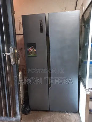 ሀይሰንስ ባለ ሁለት ተካፋች ፍሪጅ Hisense French Door Refrigerator