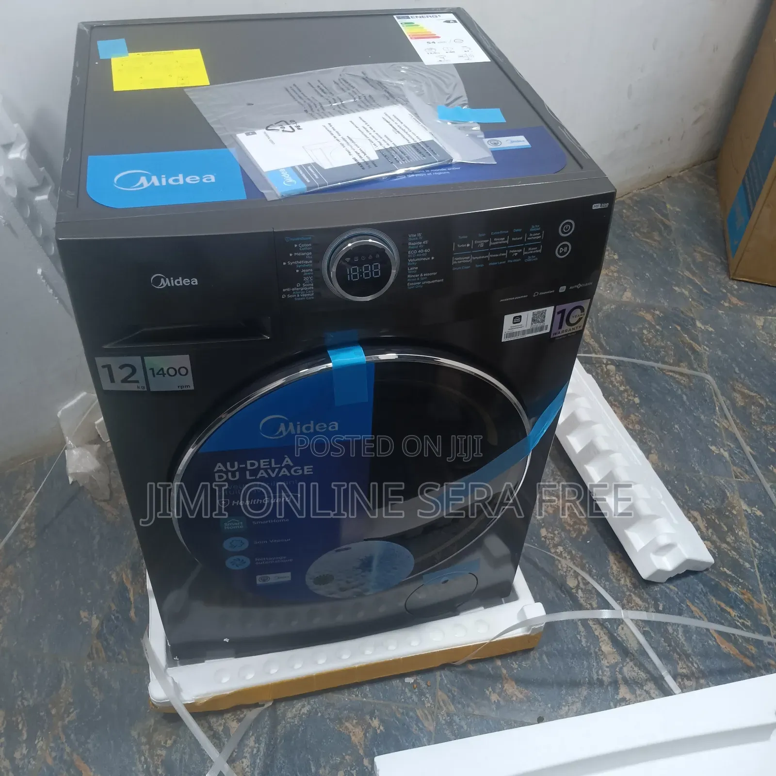 Midea Washig Mashine Front Loading 12kg