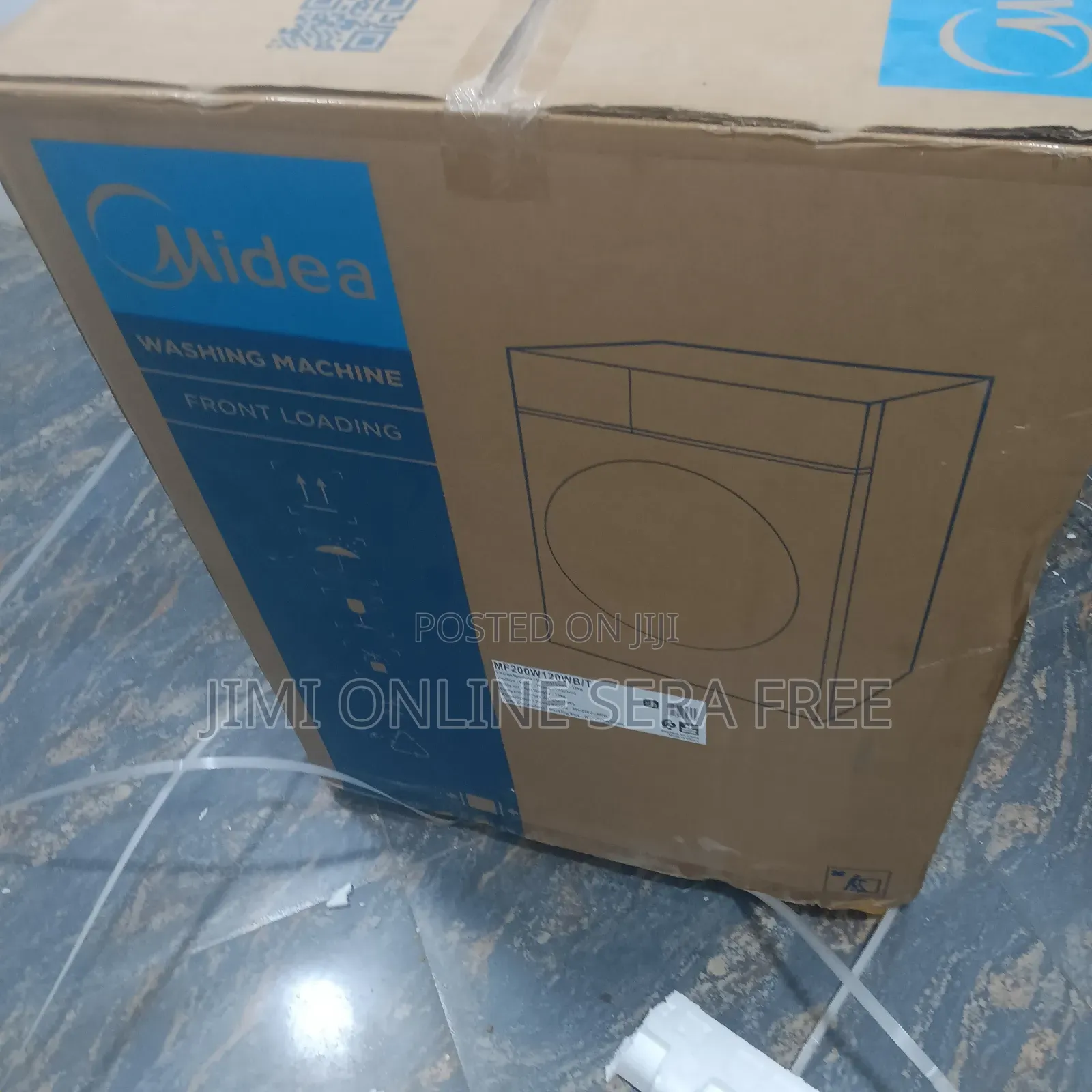 Midea Washig Mashine Front Loading 12kg
