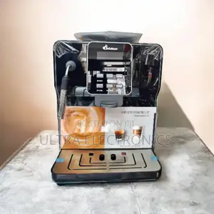 Deleisure 20-Bar Coffee Maker With a Built-in Grinder.