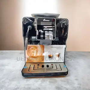Deleisure 20-Bar Coffee Maker With a Built-in Grinder.
