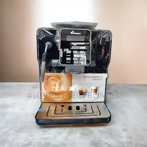 Deleisure 20-Bar Coffee Maker With a Built-in Grinder.