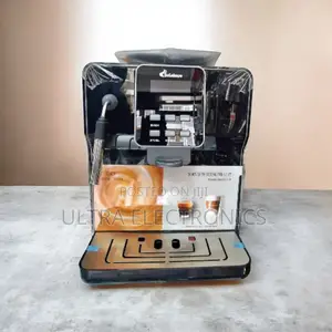 Deleisure 20-Bar Coffee Maker With a Built-in Grinder.