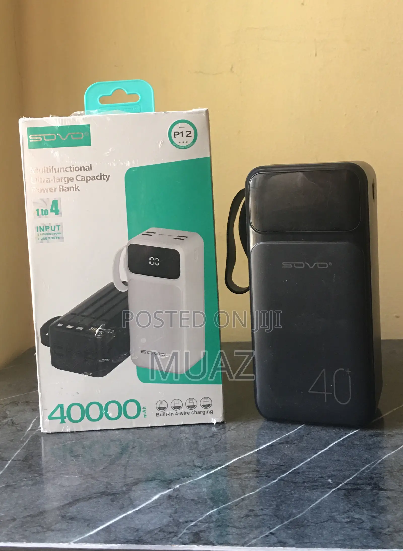 New Brand Sovo Power Bank 40,000mah