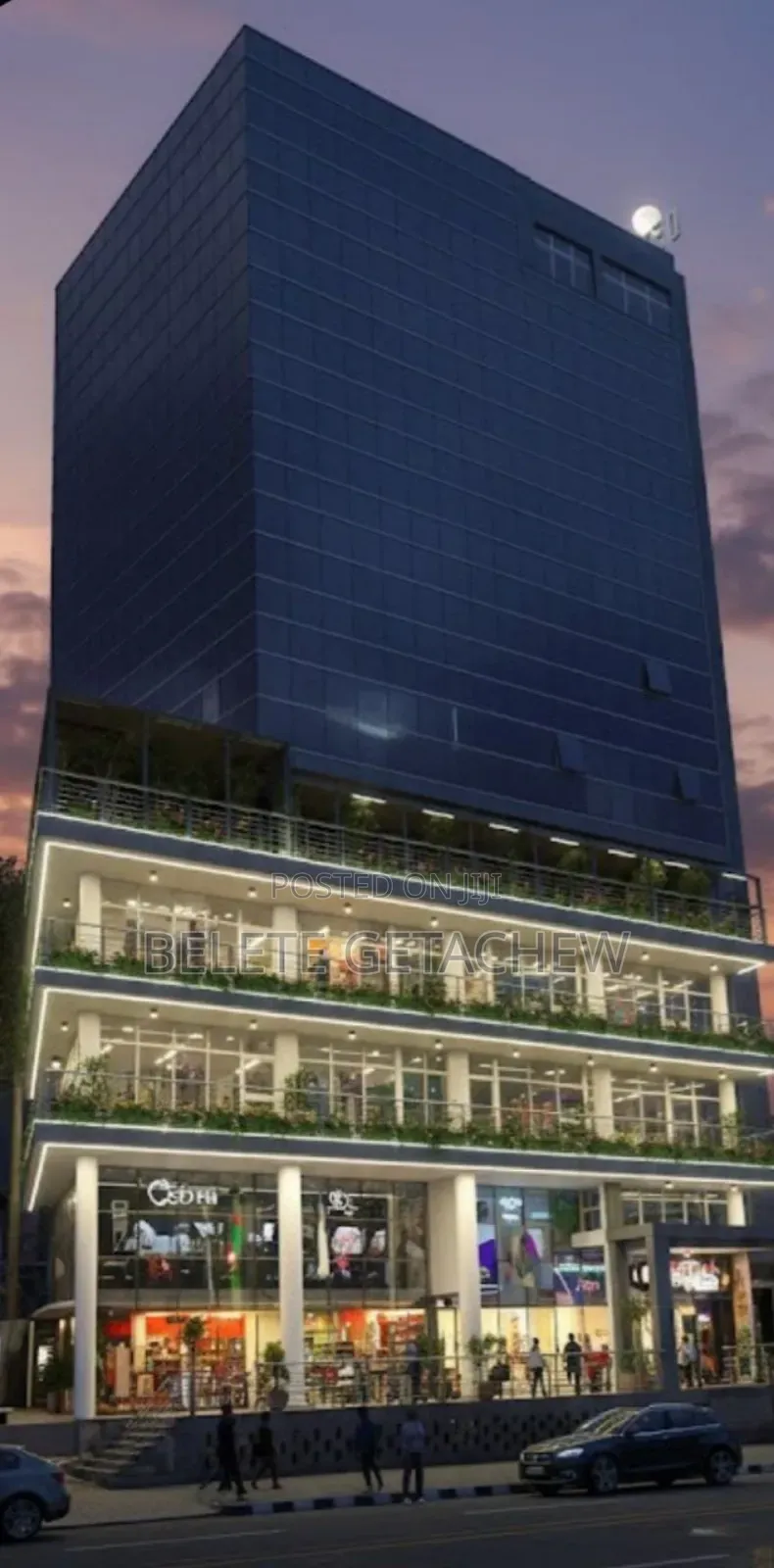 4 Killo, B+G+10 Commercial Building for Sale 450sqm