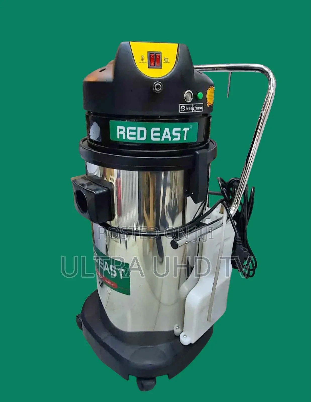 Red East Wet/Dry Vacuum Cleaner, a Commercial or Industrial Cleaning