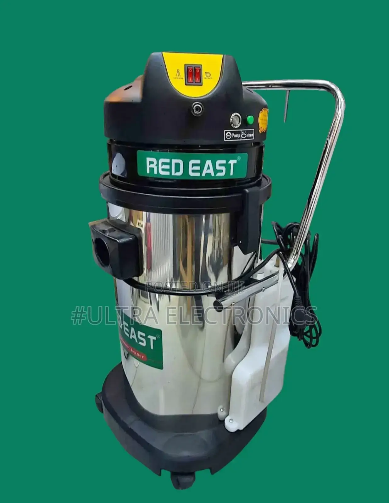 Red East Wet/Dry Vacuum Cleaner, a Commercial or Industrial Cleaning