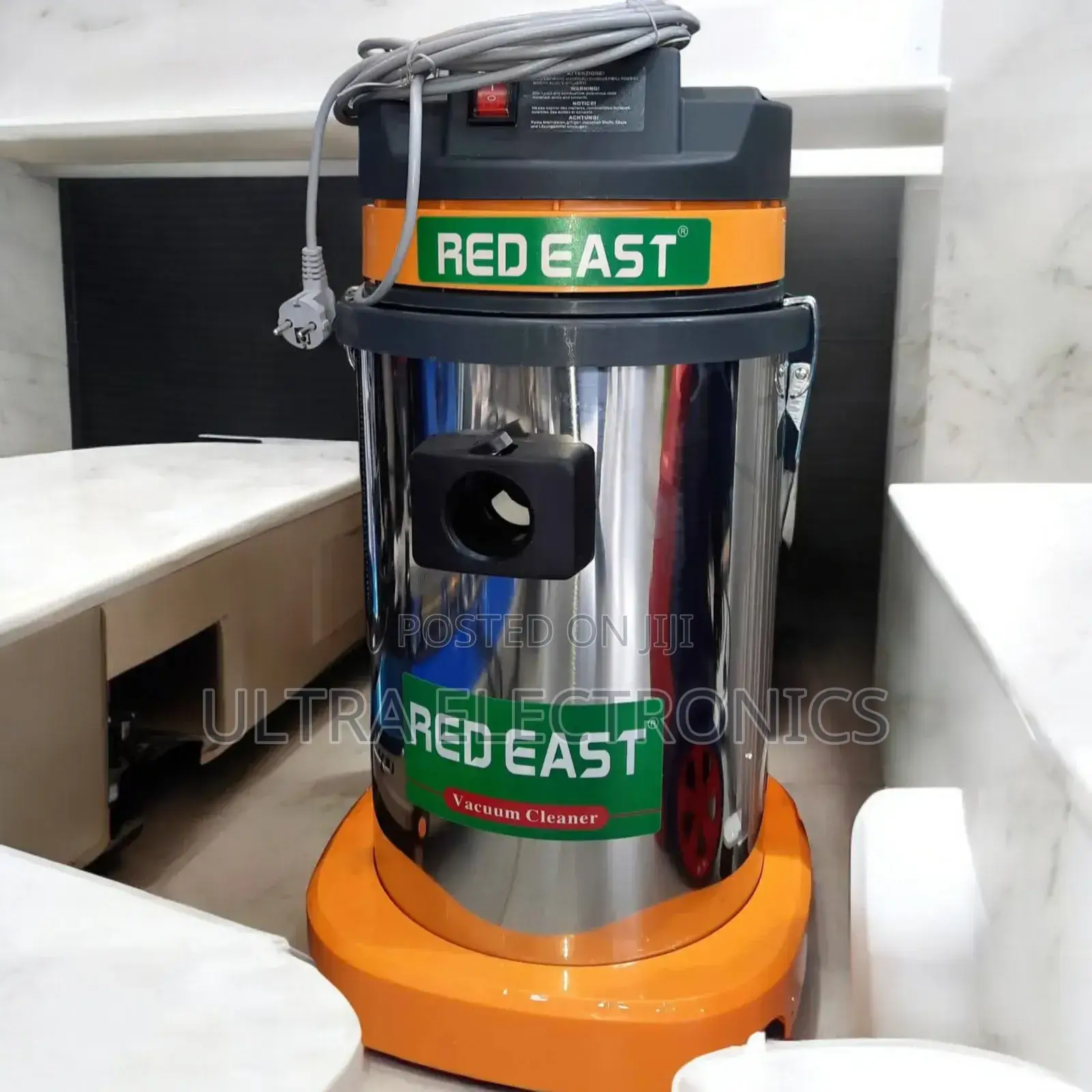 Red East 30l Wet And Dry Industrial Vacuum Cleaner.