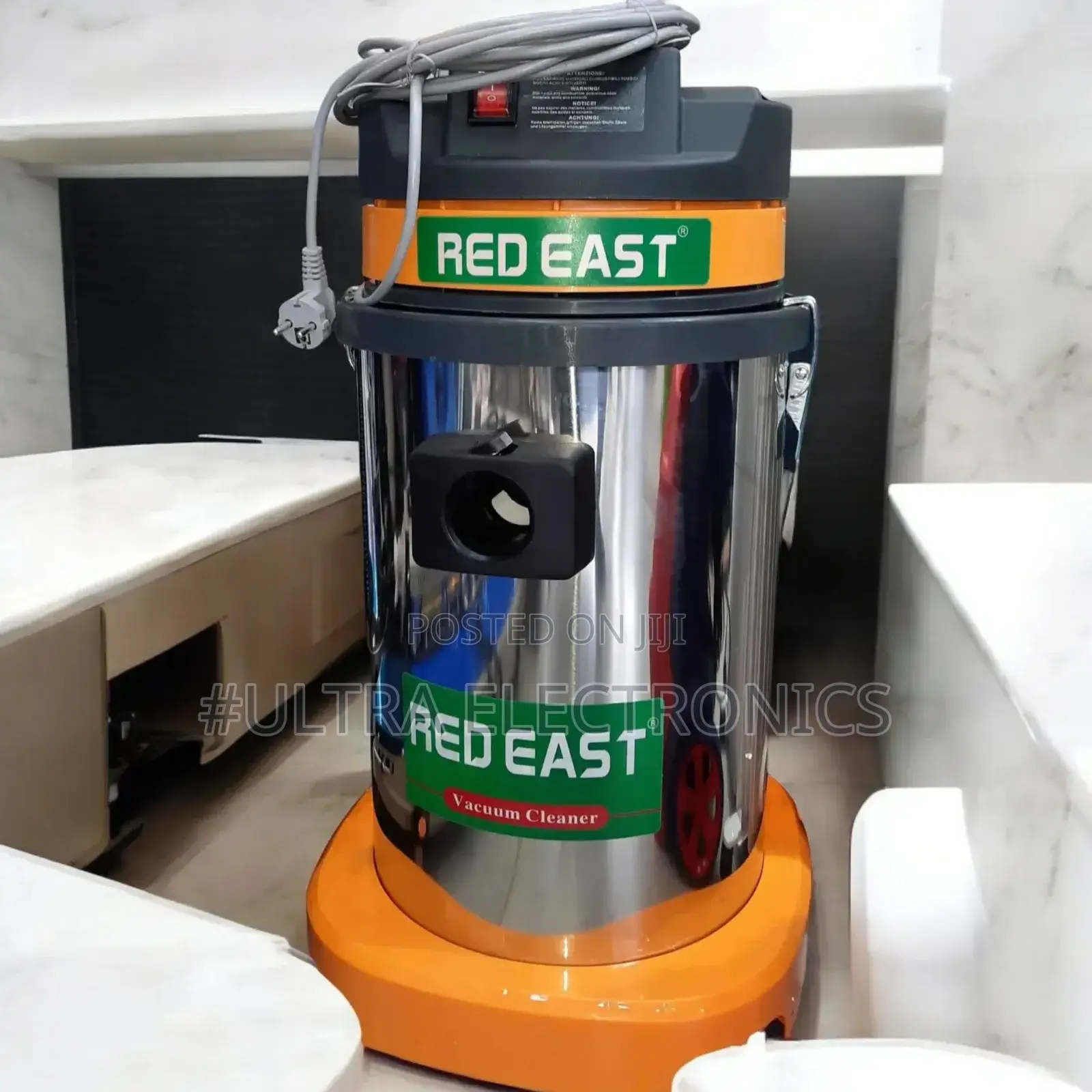 Red East 30l Wet And Dry Industrial Vacuum Cleaner.