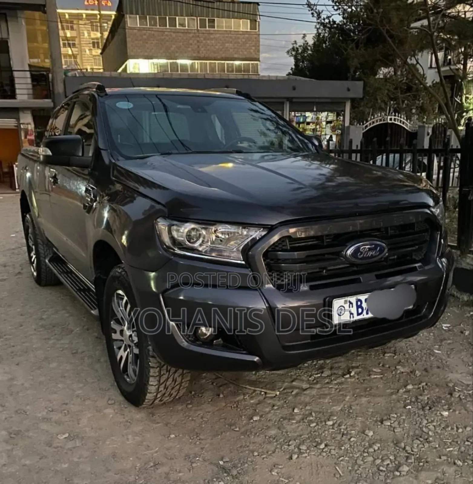 Ford Ranger 2020 Matt Black