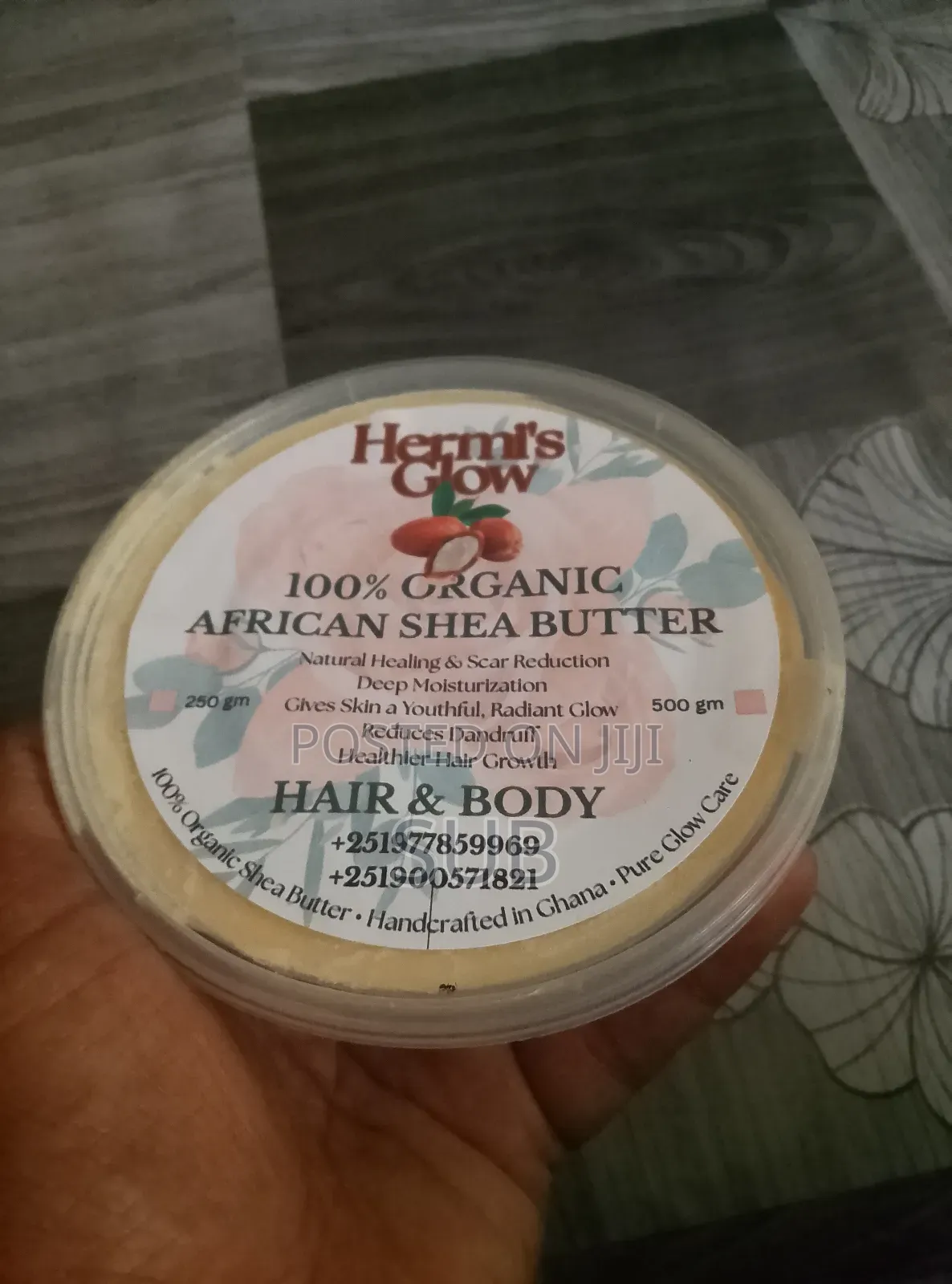 100% Organic Shea Butter