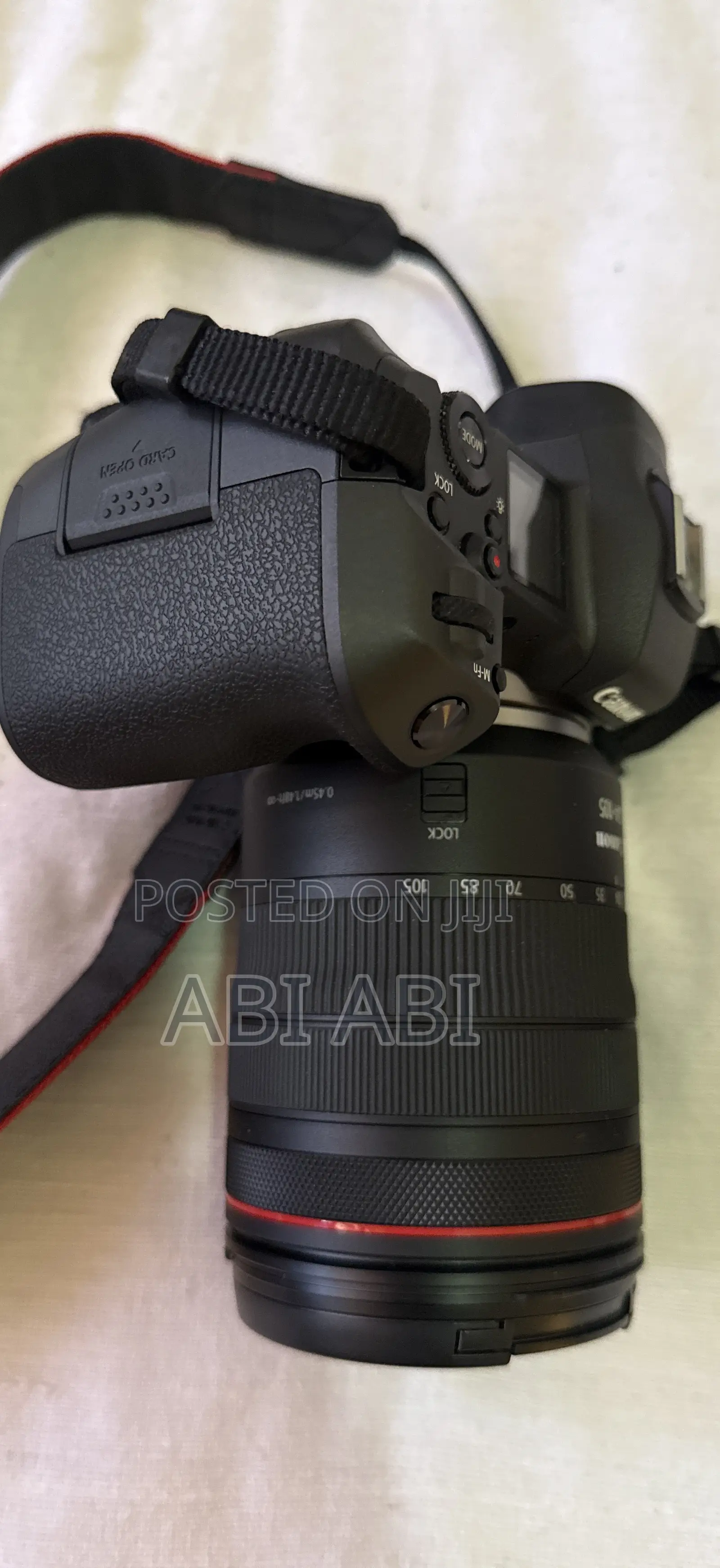 DLSR Eos R Camera With 24-105 Lens (Red Ring)