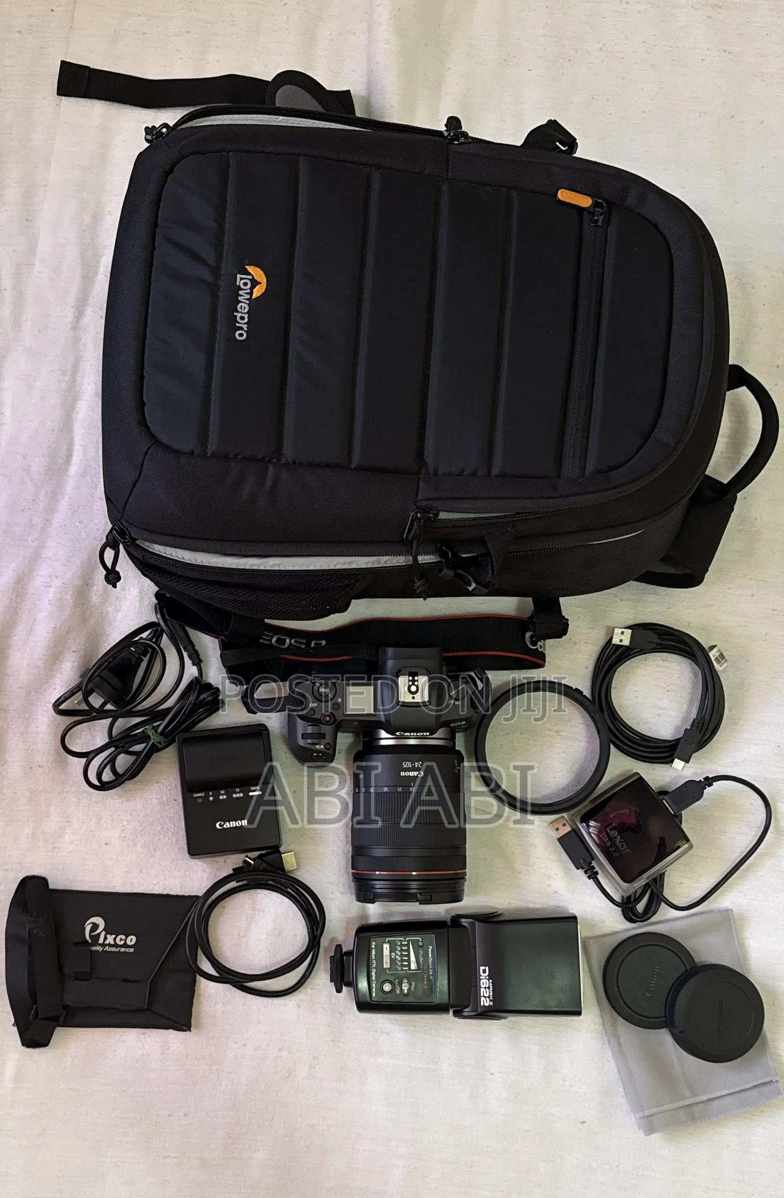 DLSR Eos R Camera With 24-105 Lens (Red Ring)