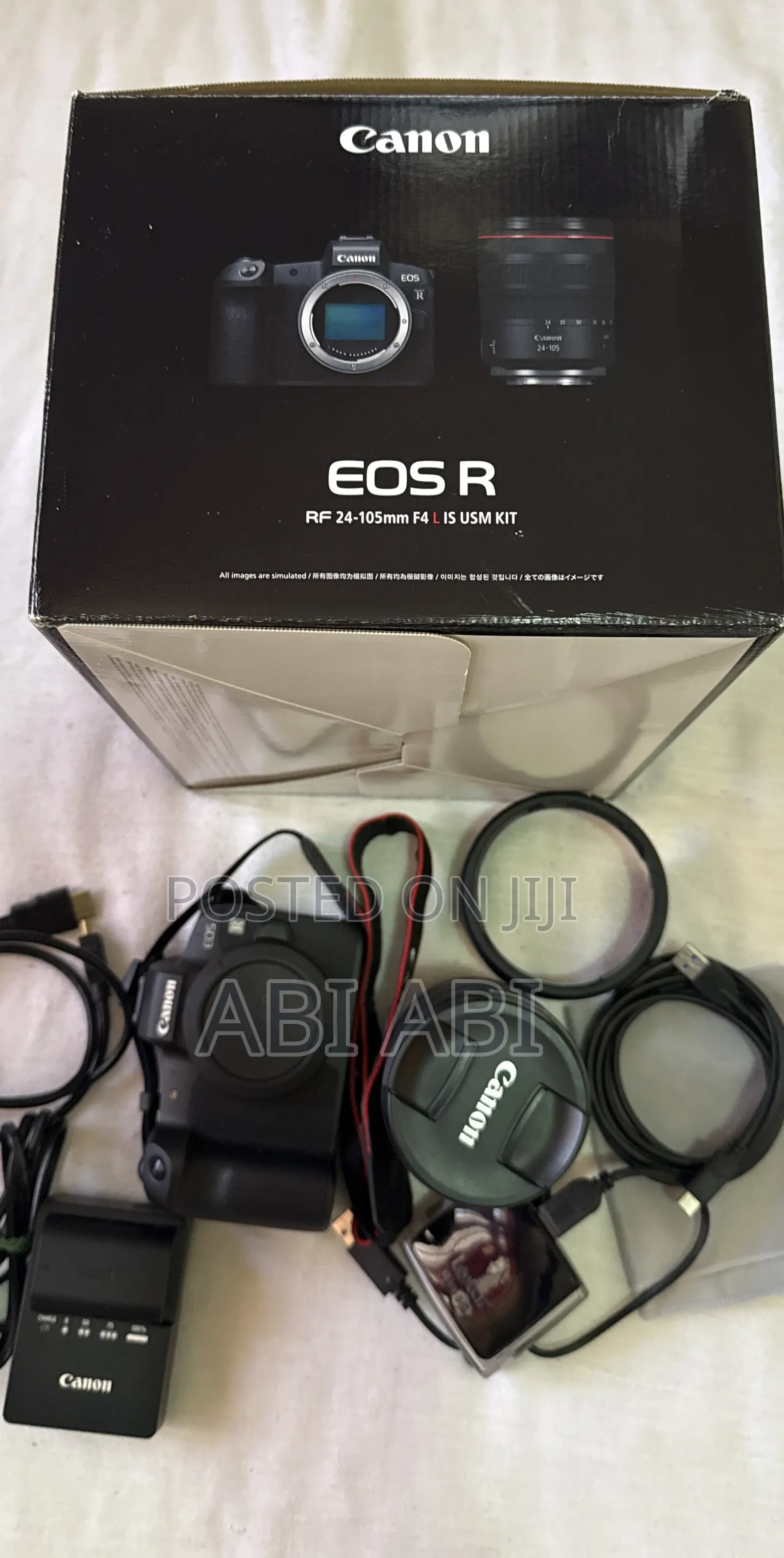 DLSR Eos R Camera With 24-105 Lens (Red Ring)