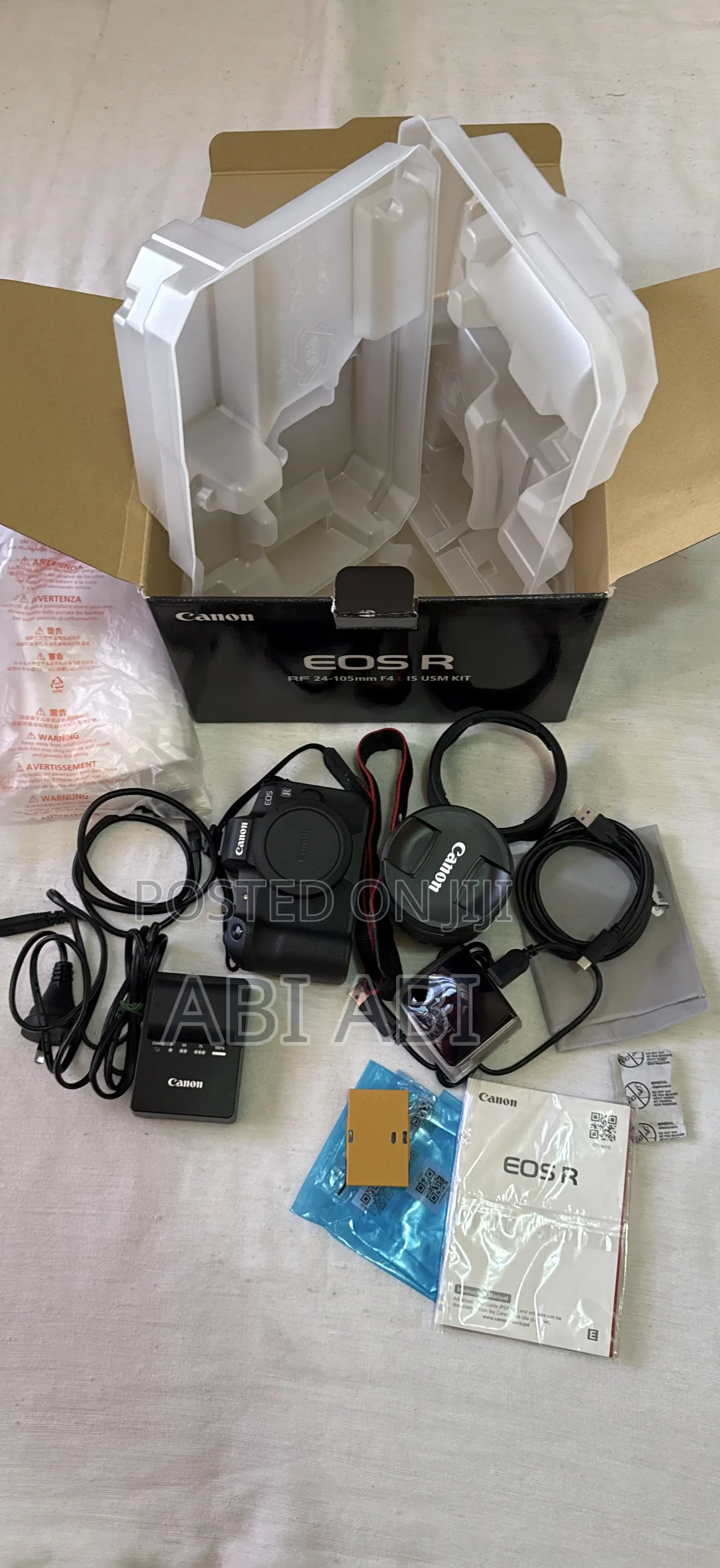 DLSR Eos R Camera With 24-105 Lens (Red Ring)