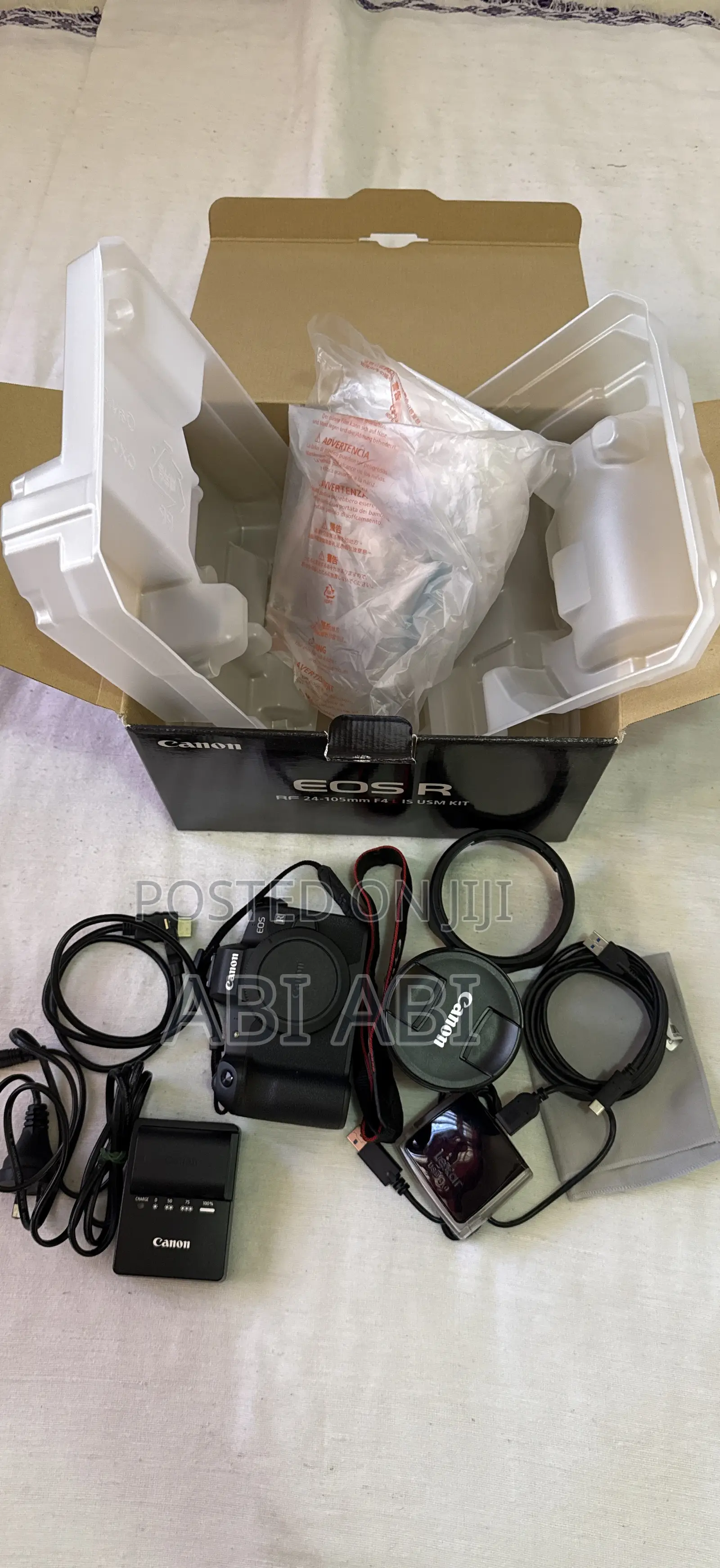 DLSR Eos R Camera With 24-105 Lens (Red Ring)