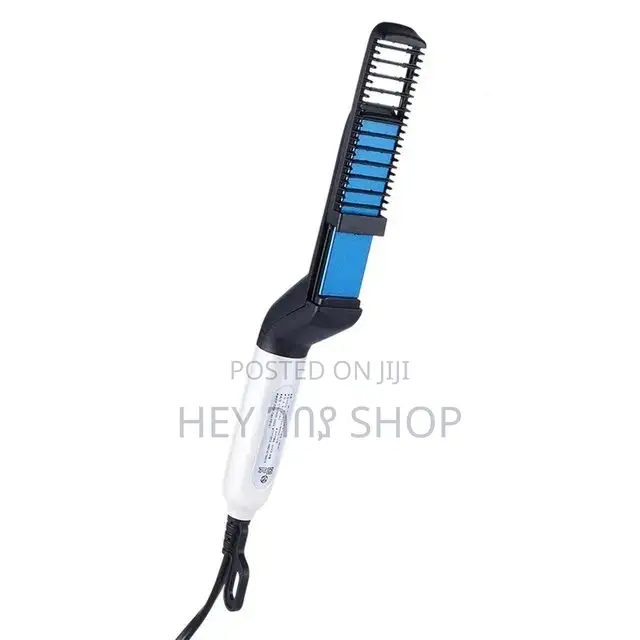 የፂም እና ፀጉር መተኮሻ /Hair Styler Beard Straightener For Men