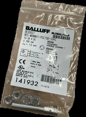 Original Balluff Bes M08mh1-Psc20b-S04g Inductive Proximity Sensor.
