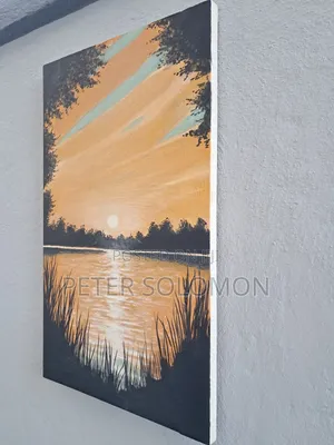 Hand Painted With (Oil Paint)