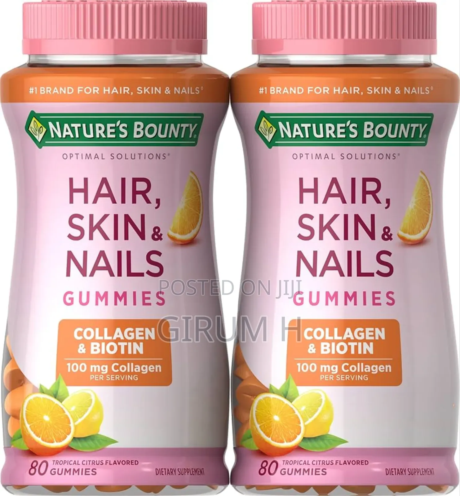 Nature's Bounty Optimal Solutions Hair, Skin Nails Gummies
