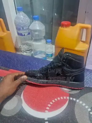 Air Jordan 1 Black and Red Bottom