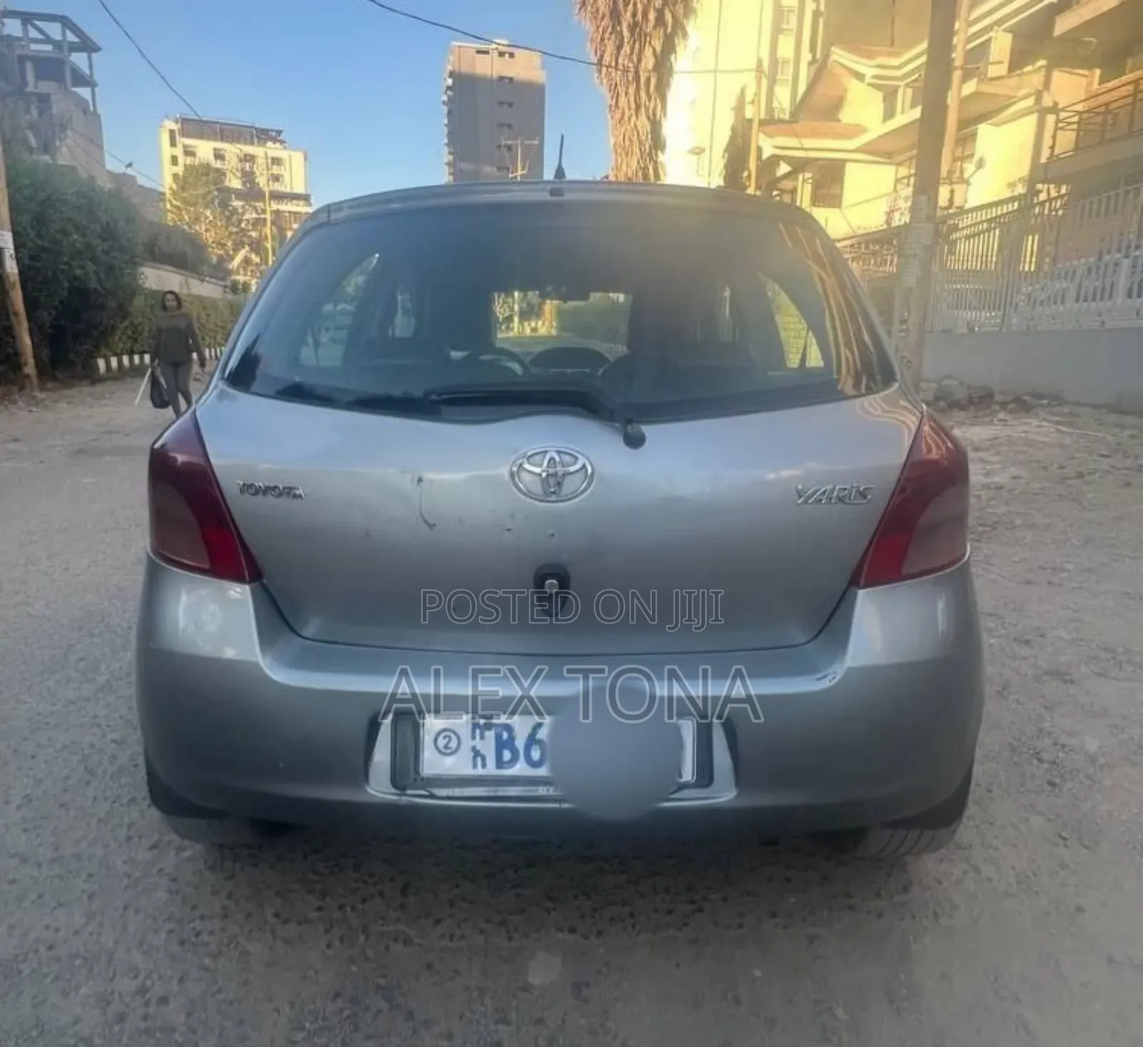 Toyota Yaris 2008 Gray