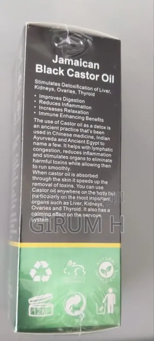 Jamaican Black Castor Oil,A Product Used for Various Health and Beauty